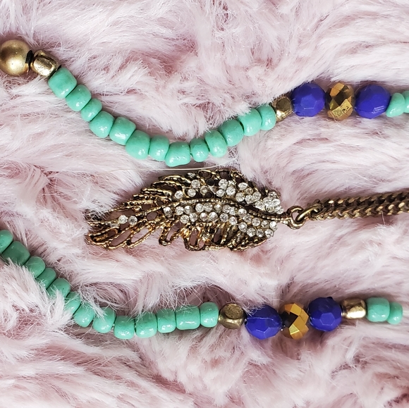 🍍Long Feather Necklace - Picture 2 of 6